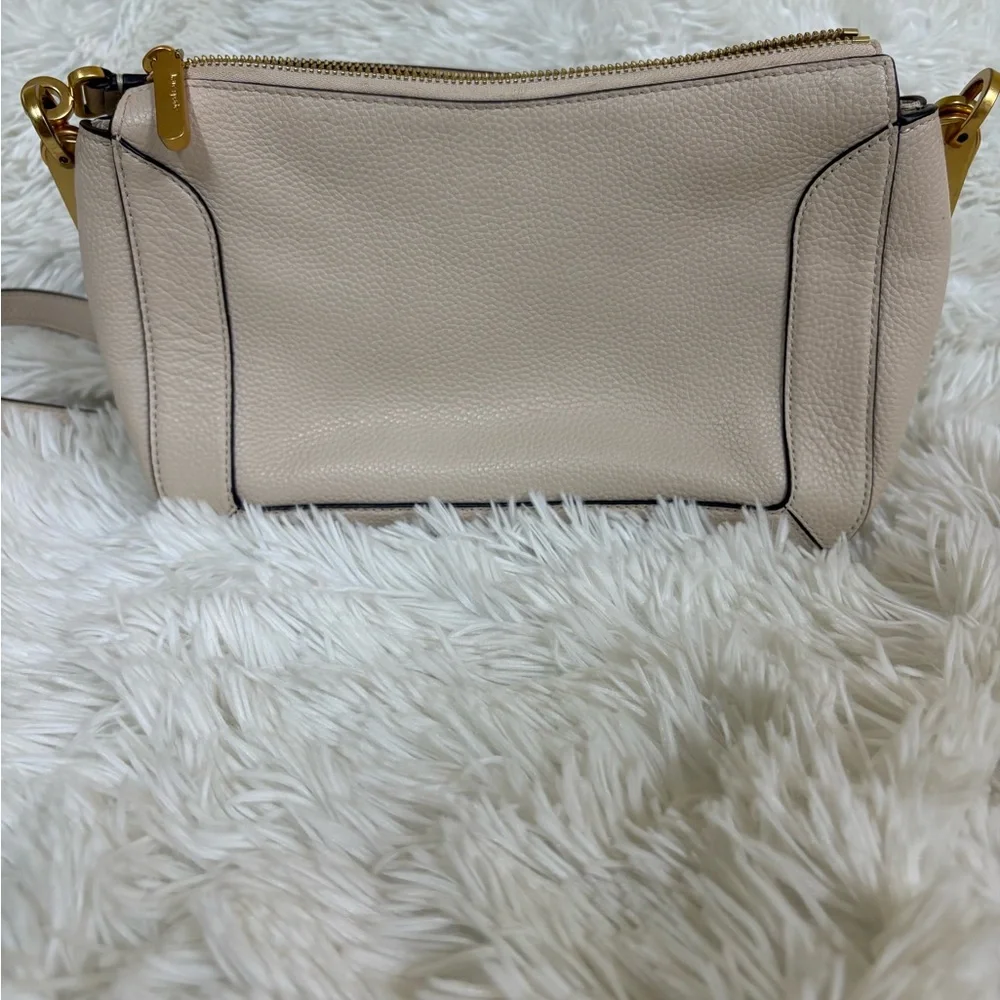 Kate Spade Cream and Brown Crossbody Bag